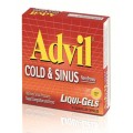 Advil Ibuprofen For Adults "Cold&Sinus" 16 gel capsules